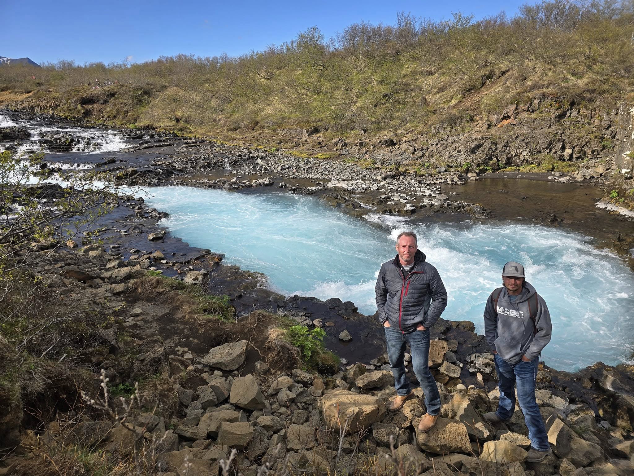 Blue waters along the Golden Circle Tour in Iceland Blue waters along the Golden Circle Tour in Iceland