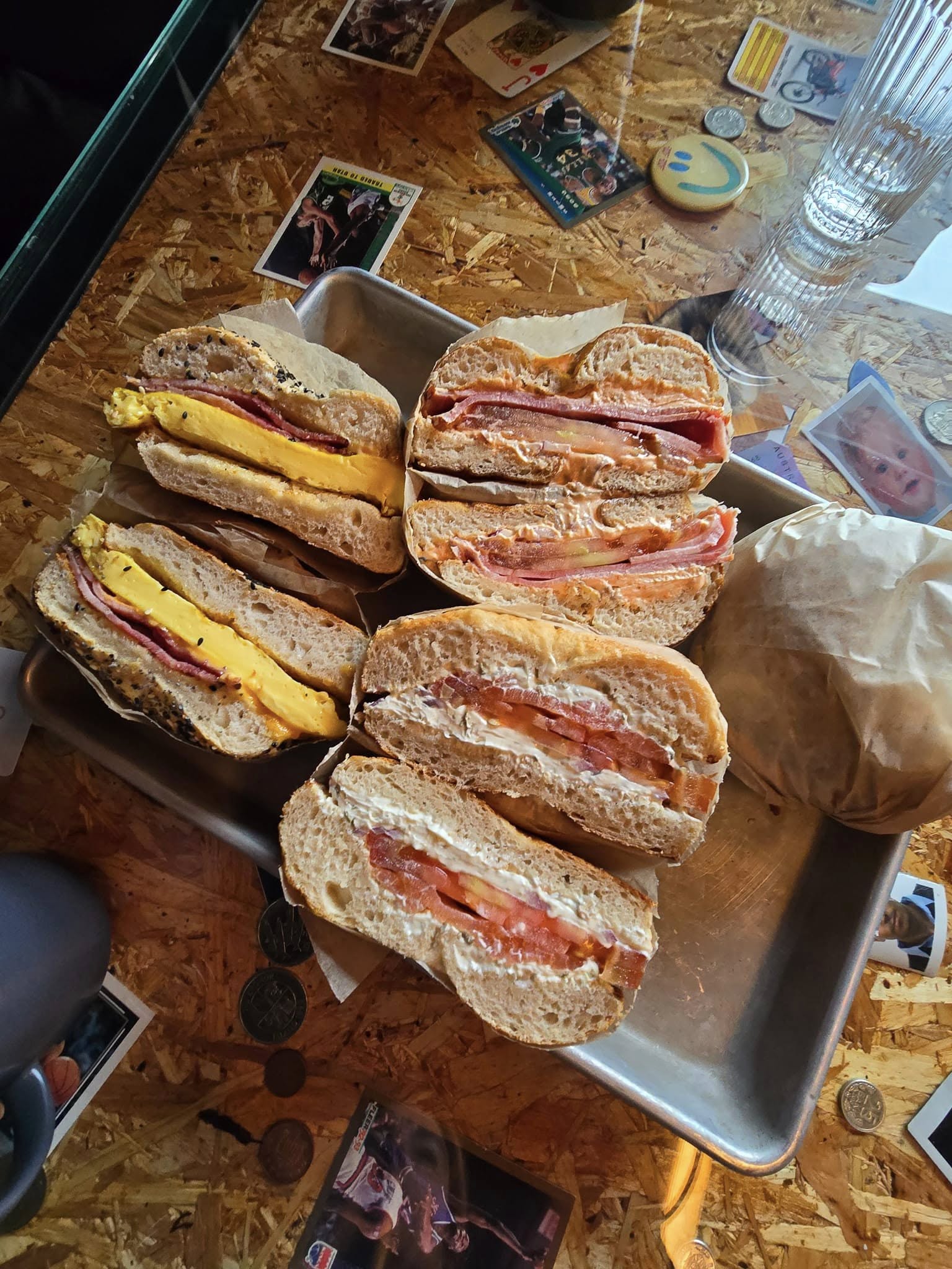 The bagel sandwiches at Le Kock in Iceland The bagel sandwiches at Le Kock in Iceland