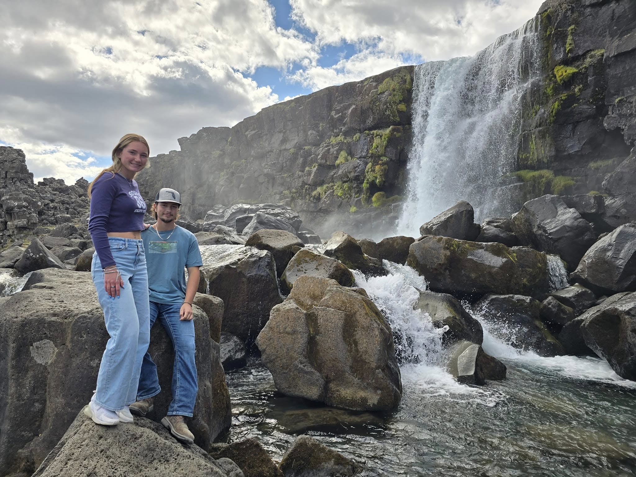 Waterfalls along the Golden Circle Tour in Iceland Waterfalls along the Golden Circle Tour in Iceland