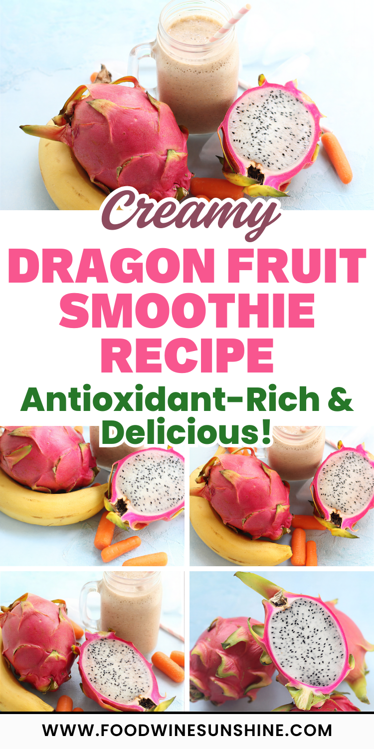 Easy Dragon Fruit Smoothie