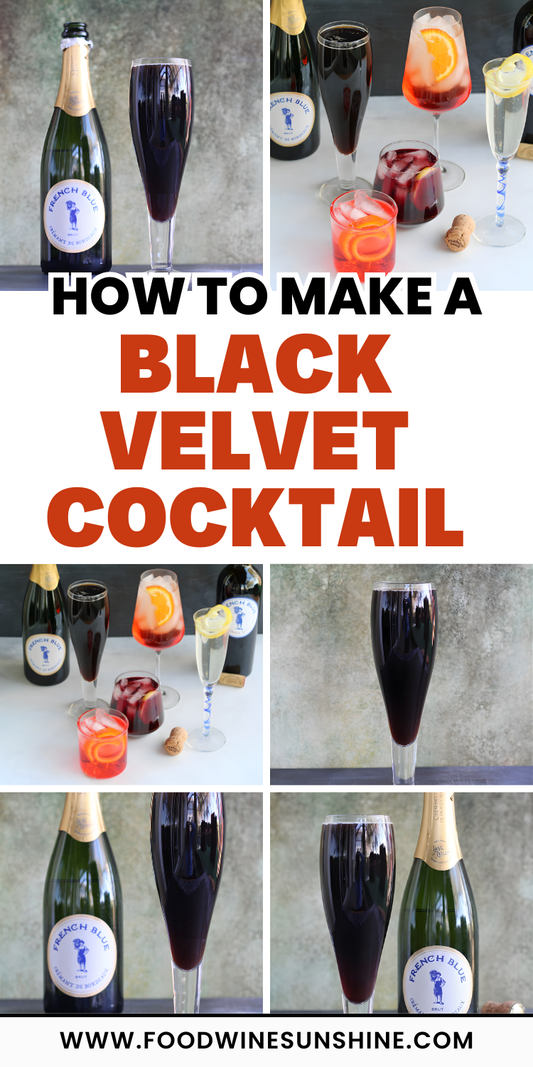 How to Make a Black Velvet Cocktail