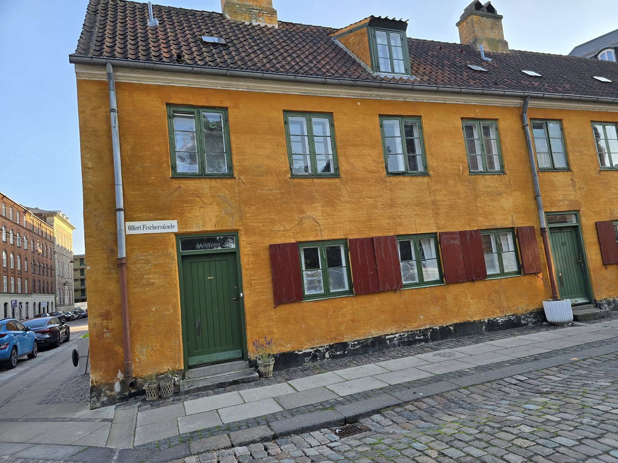Guided bike tour exploring historic Copenhagen streets