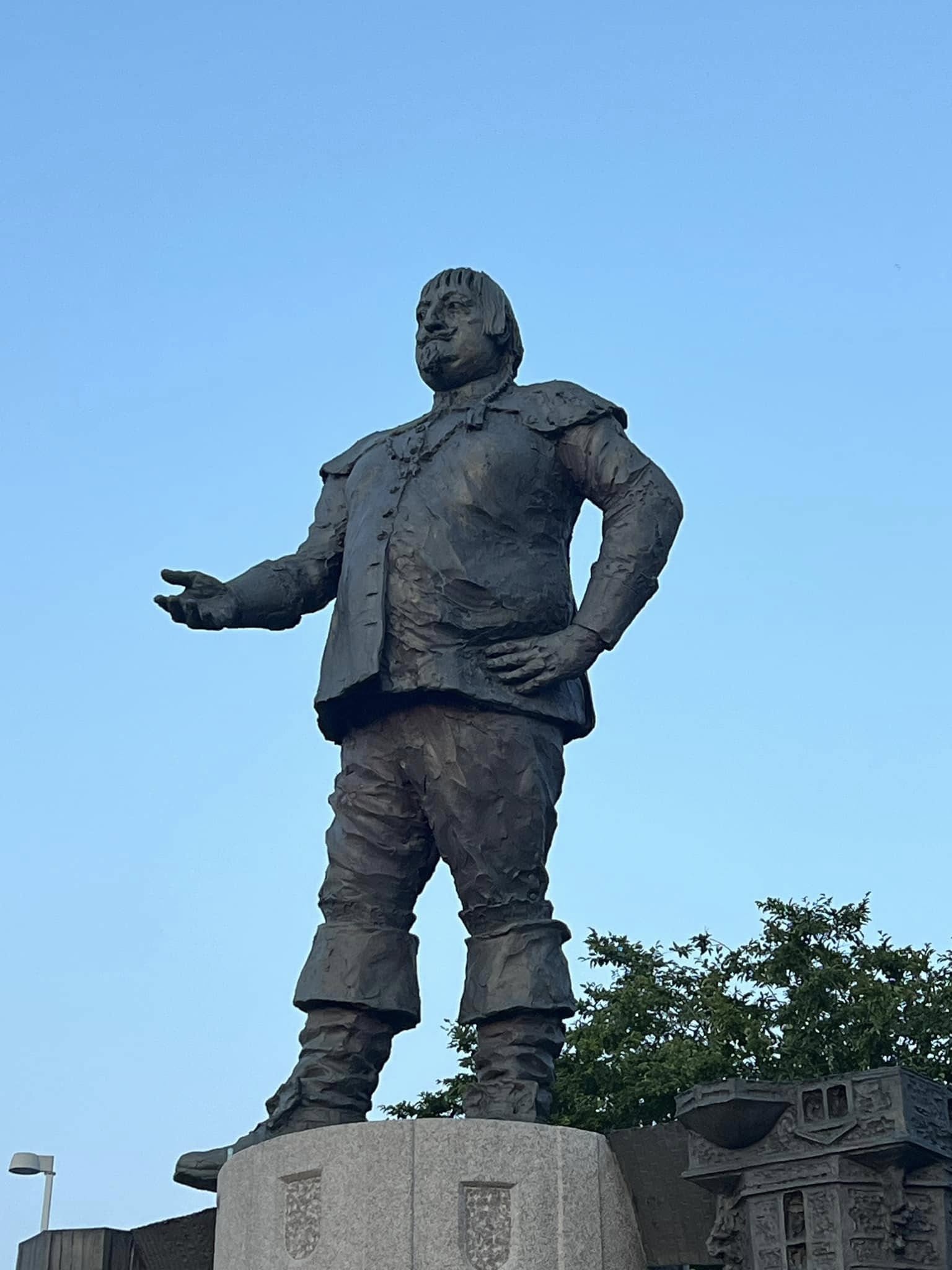 Statue of the King in Copenhagen Denmark