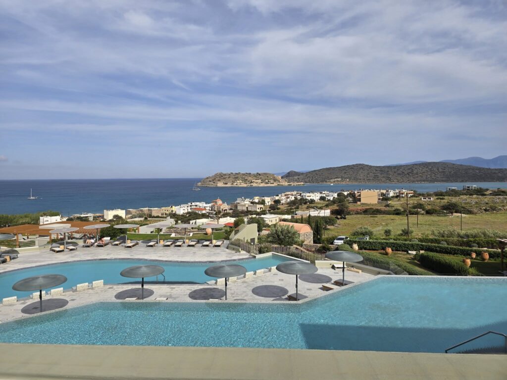 Cayo Resort Elounda Crete sea view from balcony