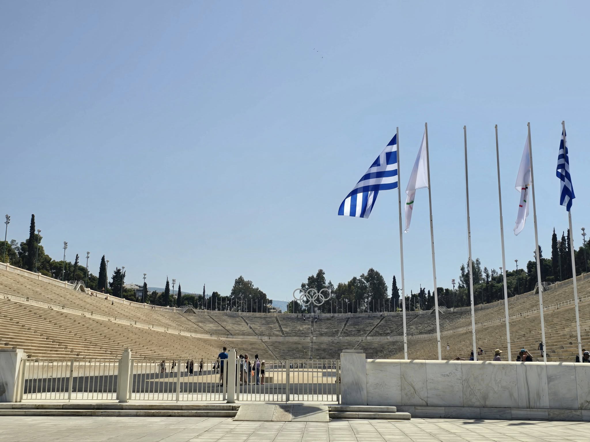 Olympic Stadium in Athens Greece