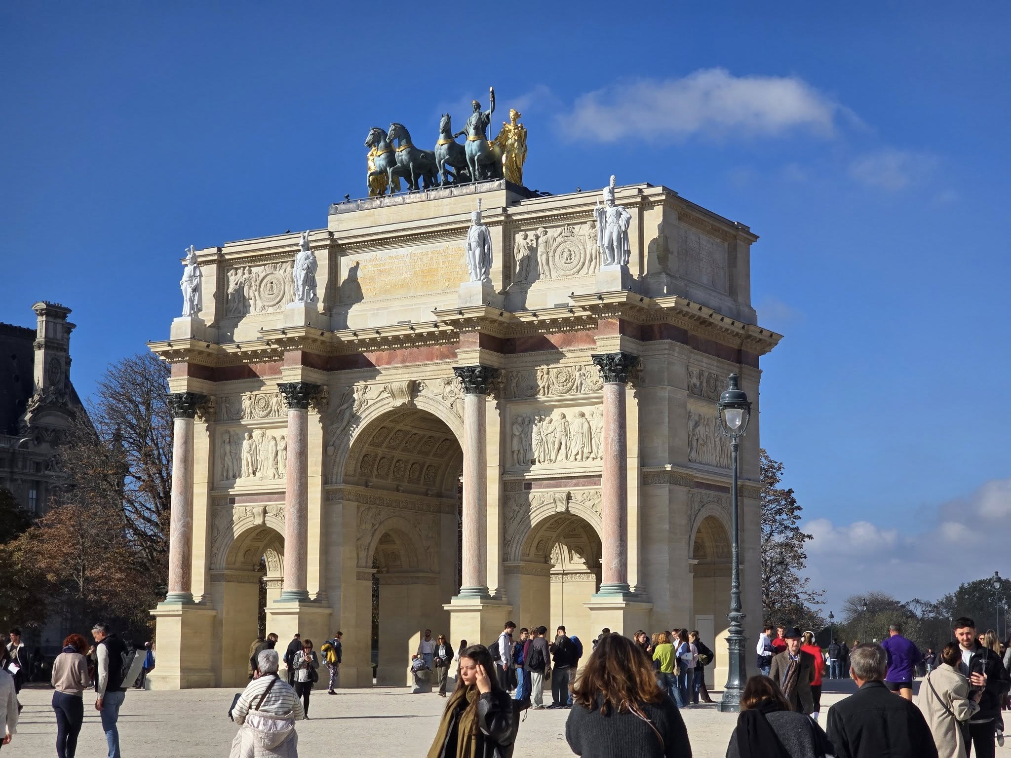 Arc de triumph in paris