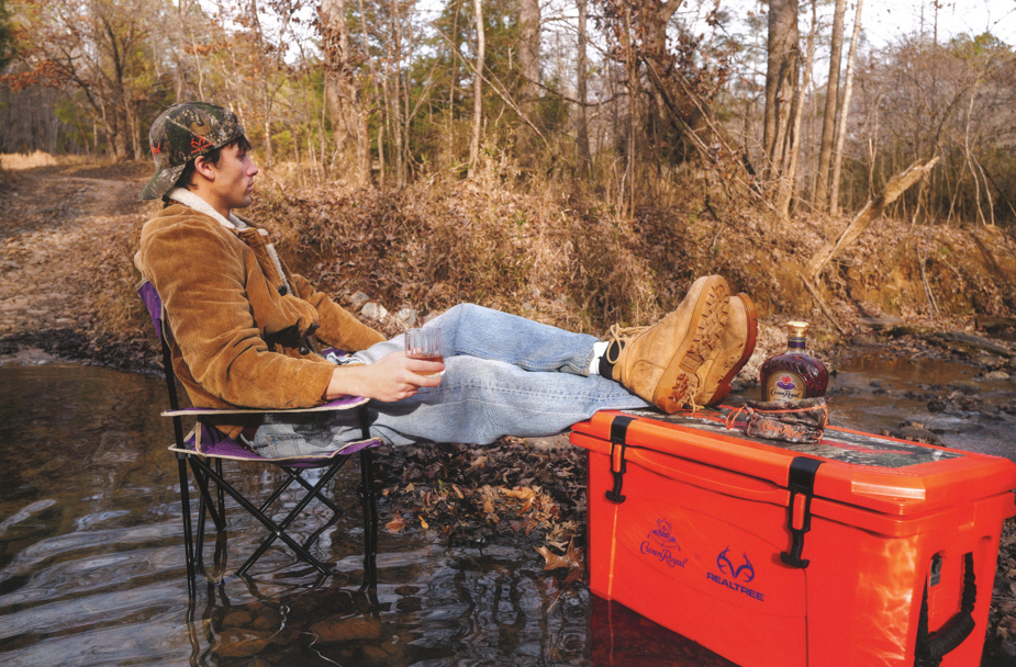 Crown Royal Camo Capsule Collection featuring camo-inspired apparel and accessories