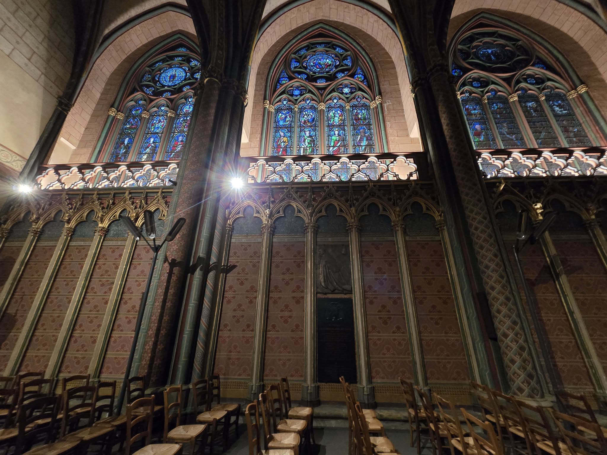 Inside Historic Church in Bordeaux