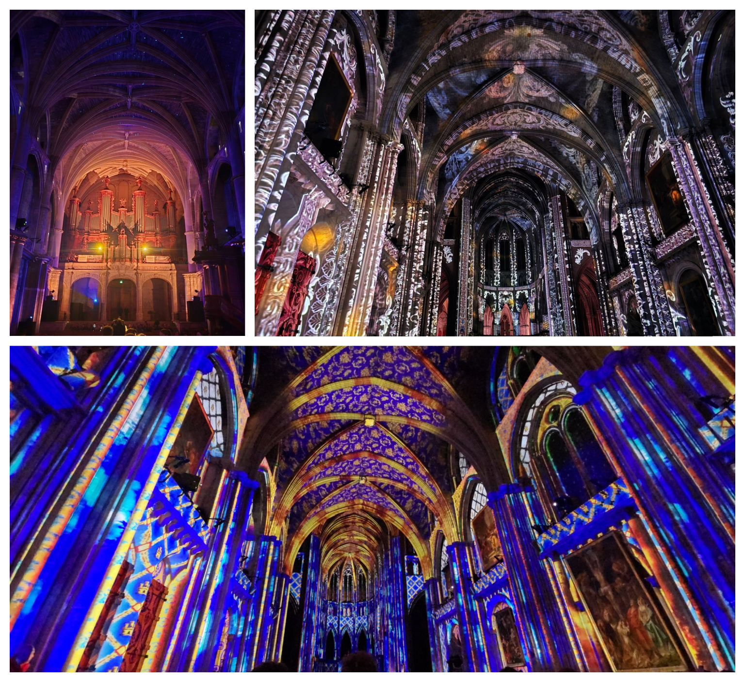 LUMINISCENCE Saint-Andr&eacute; Cathedral in Bordeaux