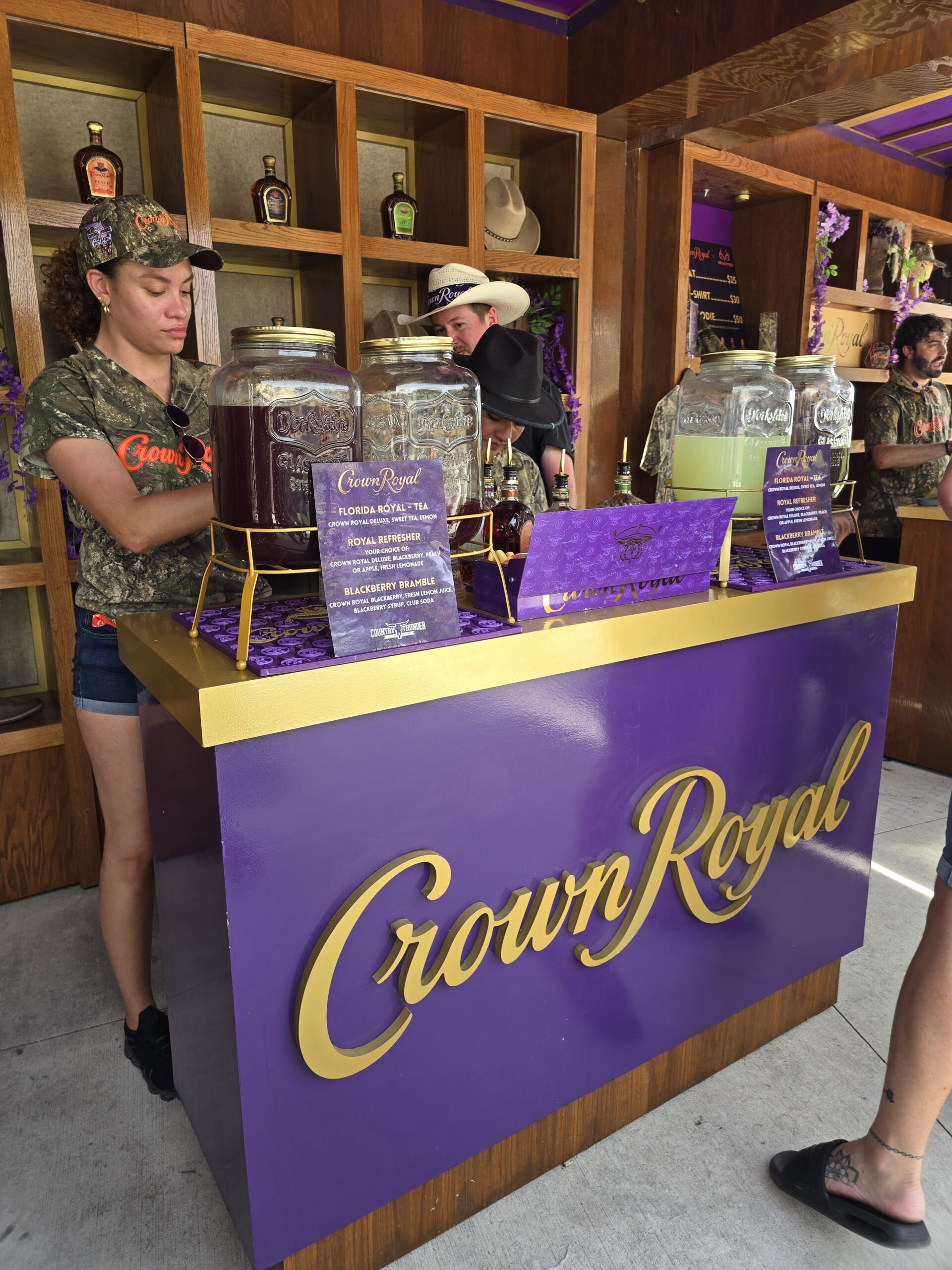 crown royal cocktails at country thunder florida
