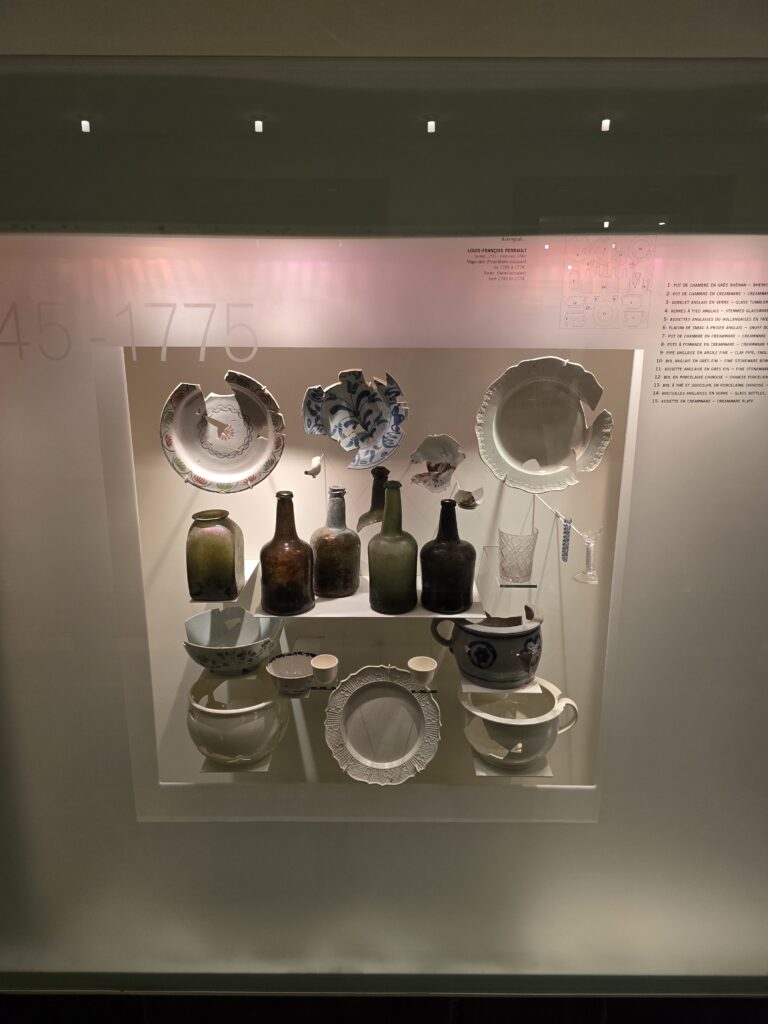 Artifacts within the Auberge Saint-Antoine in Quebec City